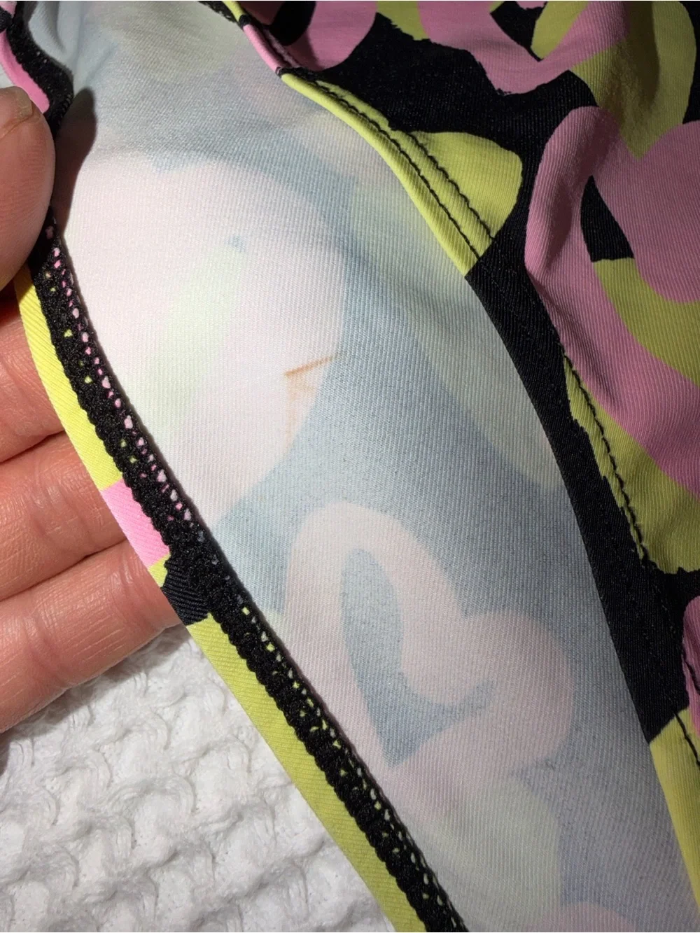 Stella McCartney Kids Heart Print One Piece Swimsuit Size 8 Designer